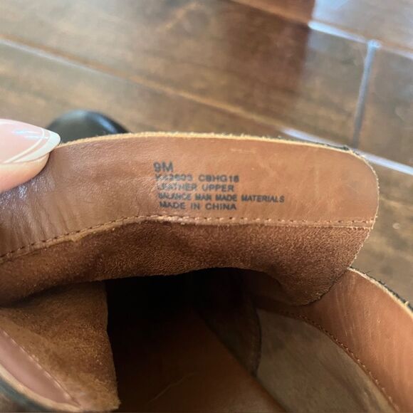 Kork-Ease Castaneda Ankle Booties - Western Boho - Black Leather - Women's 9 - Picture 6 of 9